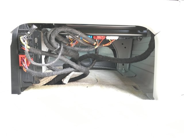 Blick vom Fahrgastraum