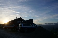 Sonnenaufgang bei La Berra