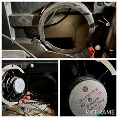 Lautsprecher hinten 7E0 035 710 B