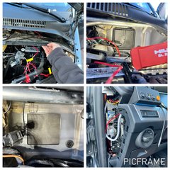 Spritzschutzwand Gummiabdeckung